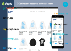 editable template, gift ideas fully ready online store Shopify hosted and products uploaded 30