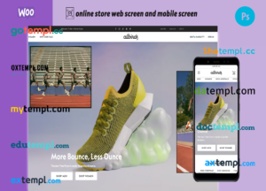 editable template, aestethic shoes fully ready online store WooCommerce hosted and products uploaded 30