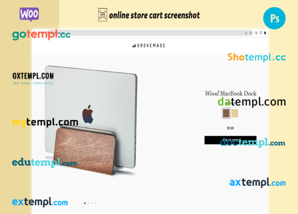 editable template, modern desks completely ready online store WooCommerce hosted and products uploaded 30