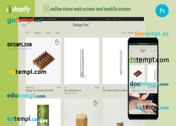editable template, reused products completely ready online store Shopify hosted and products uploaded 30